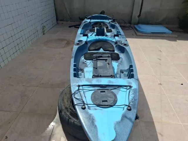 Caiaque duplo FOCA com Pedal e Flutuadores de estabilidade - Foto 5