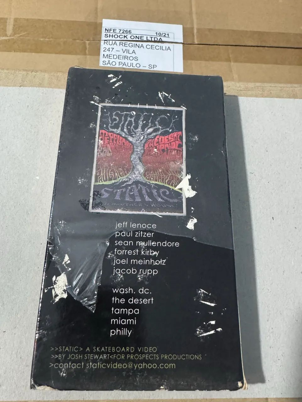 Fita vhs Shockskateboard Oldskoll  - Foto 2