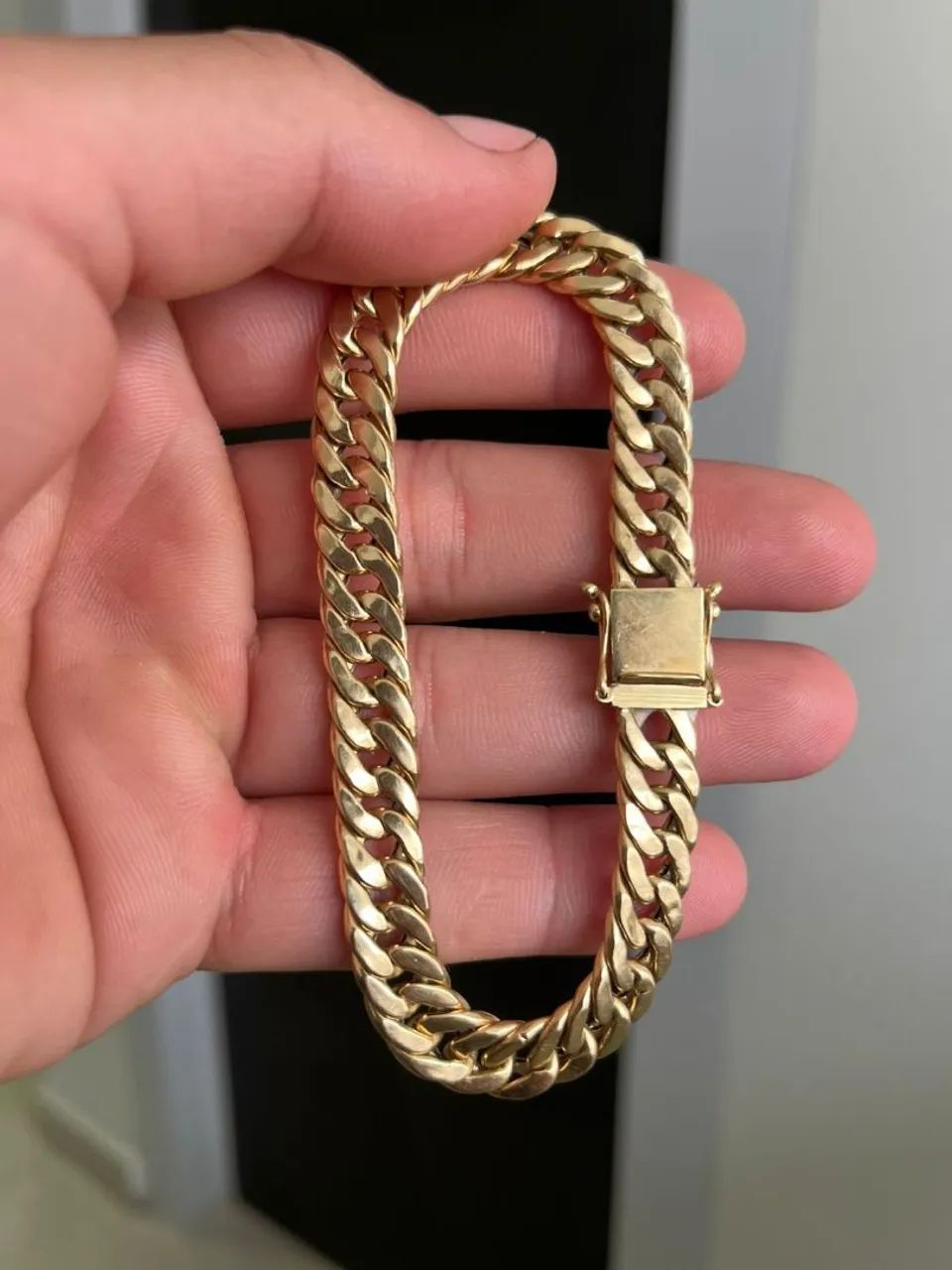Pulseira Grumet Dupla Ouro18k 