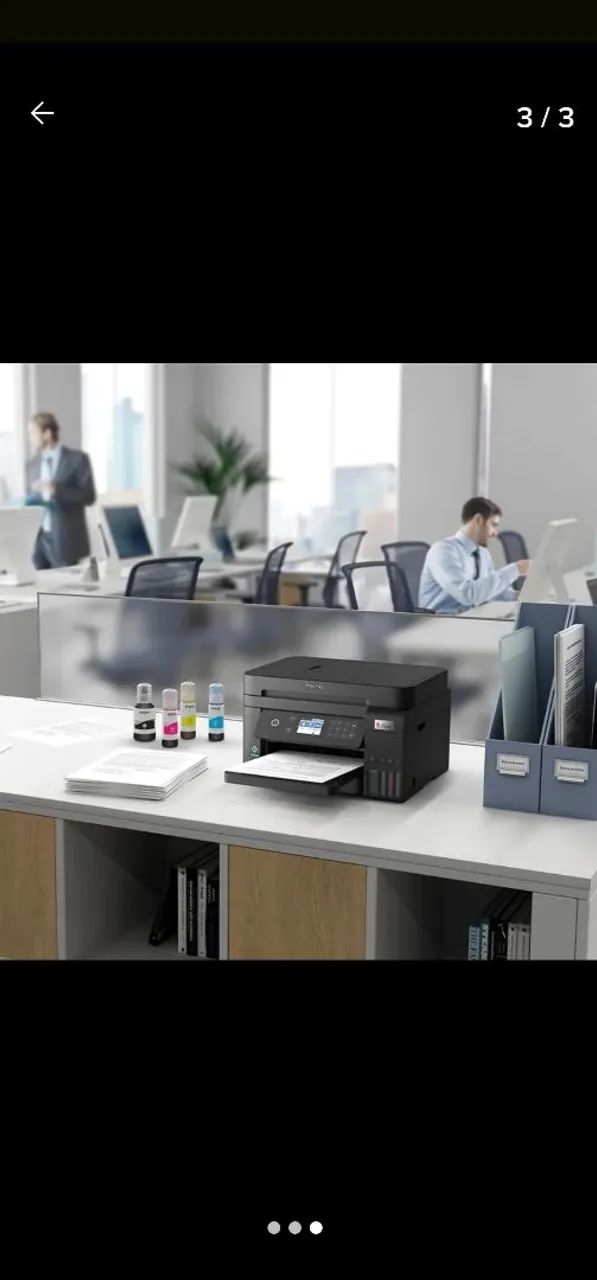Impressora Multifuncional Epson EcoTank L6270 127/220V - Foto 2