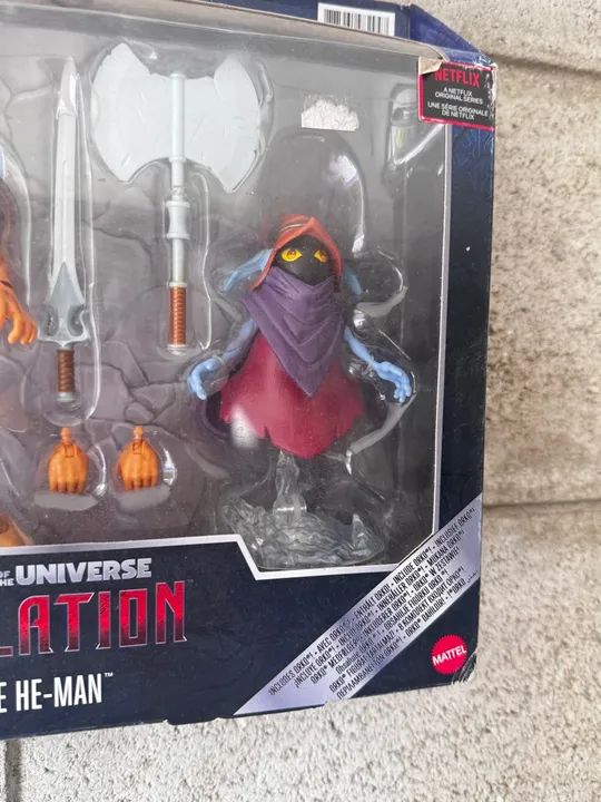 He-Man Savage He-Man Masters of the Universe Revelations - Mattel - Foto 5