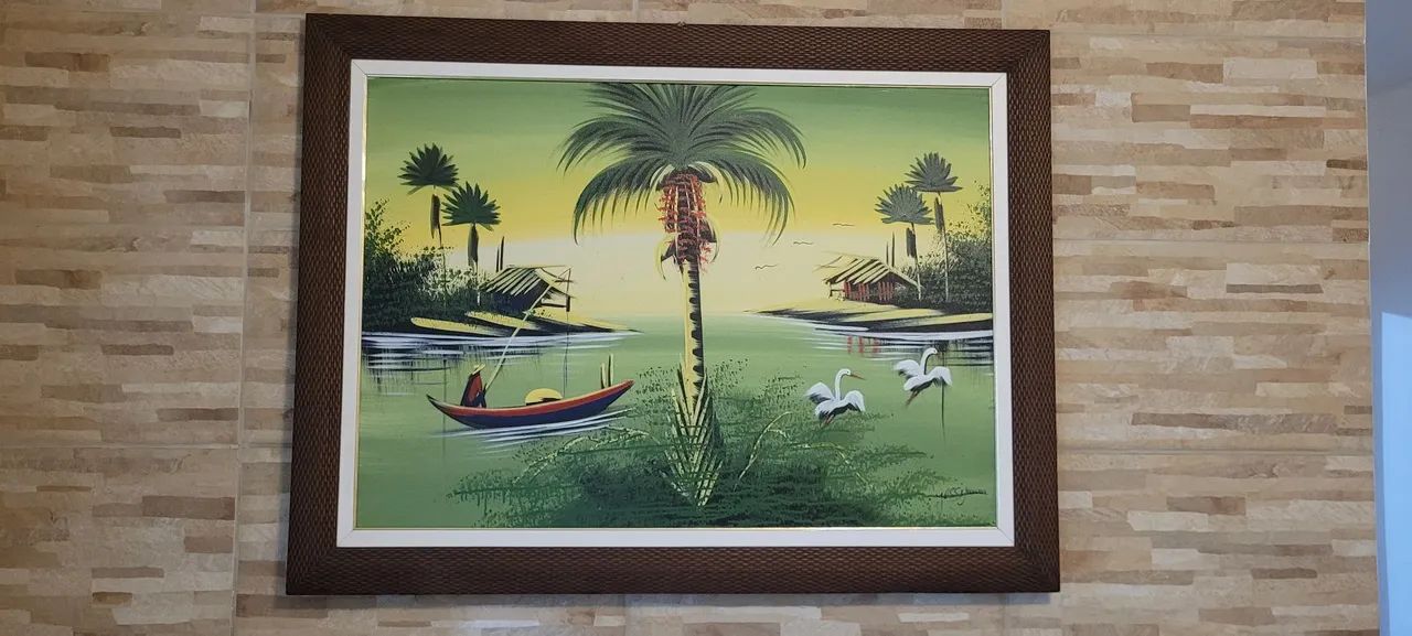 Quadro com moldura