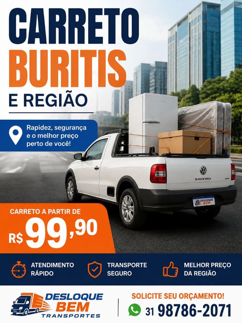 Carreto bh e região 