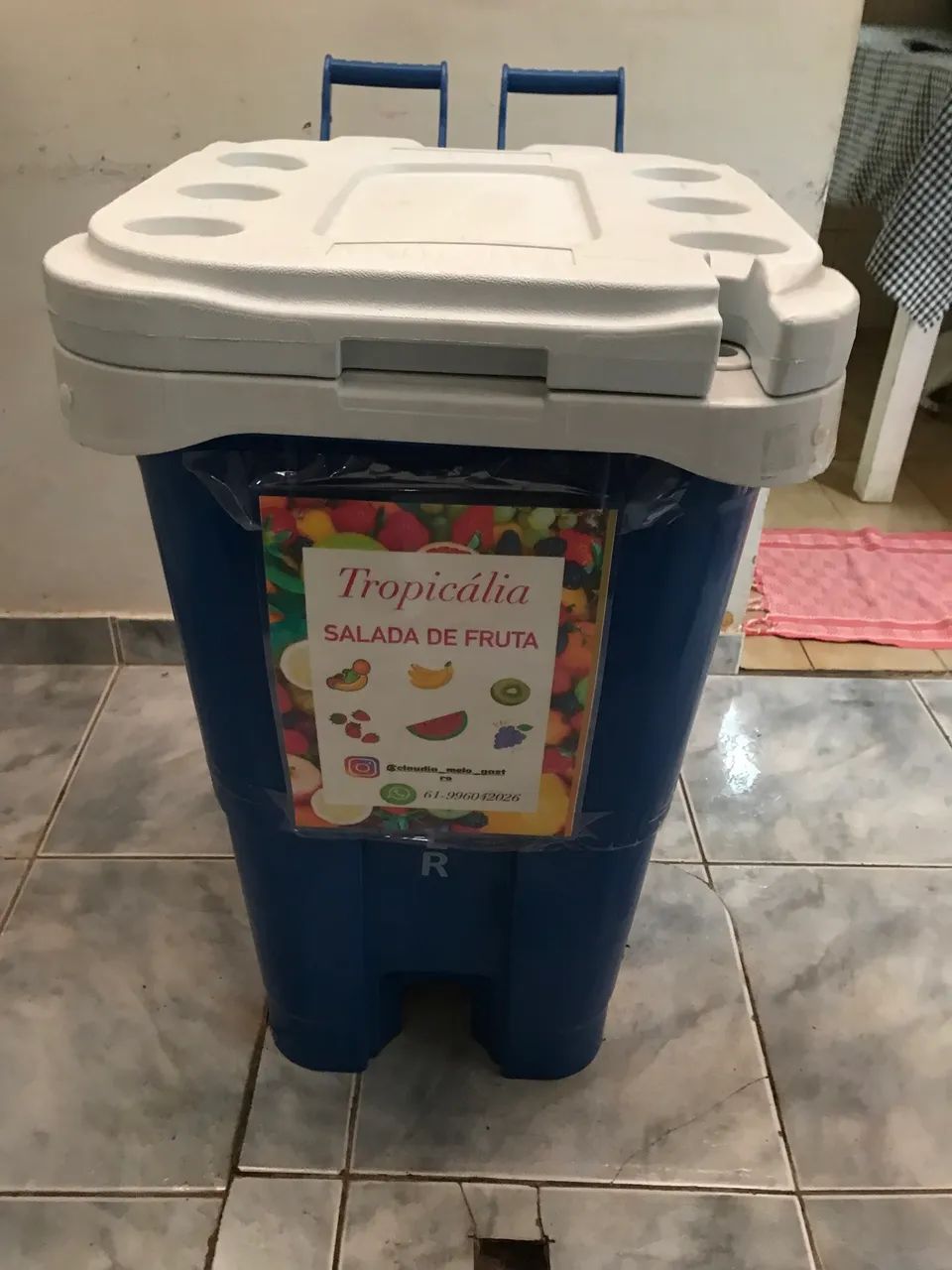 Cooler para açaí e salada de fruta 300,00 - Foto 2