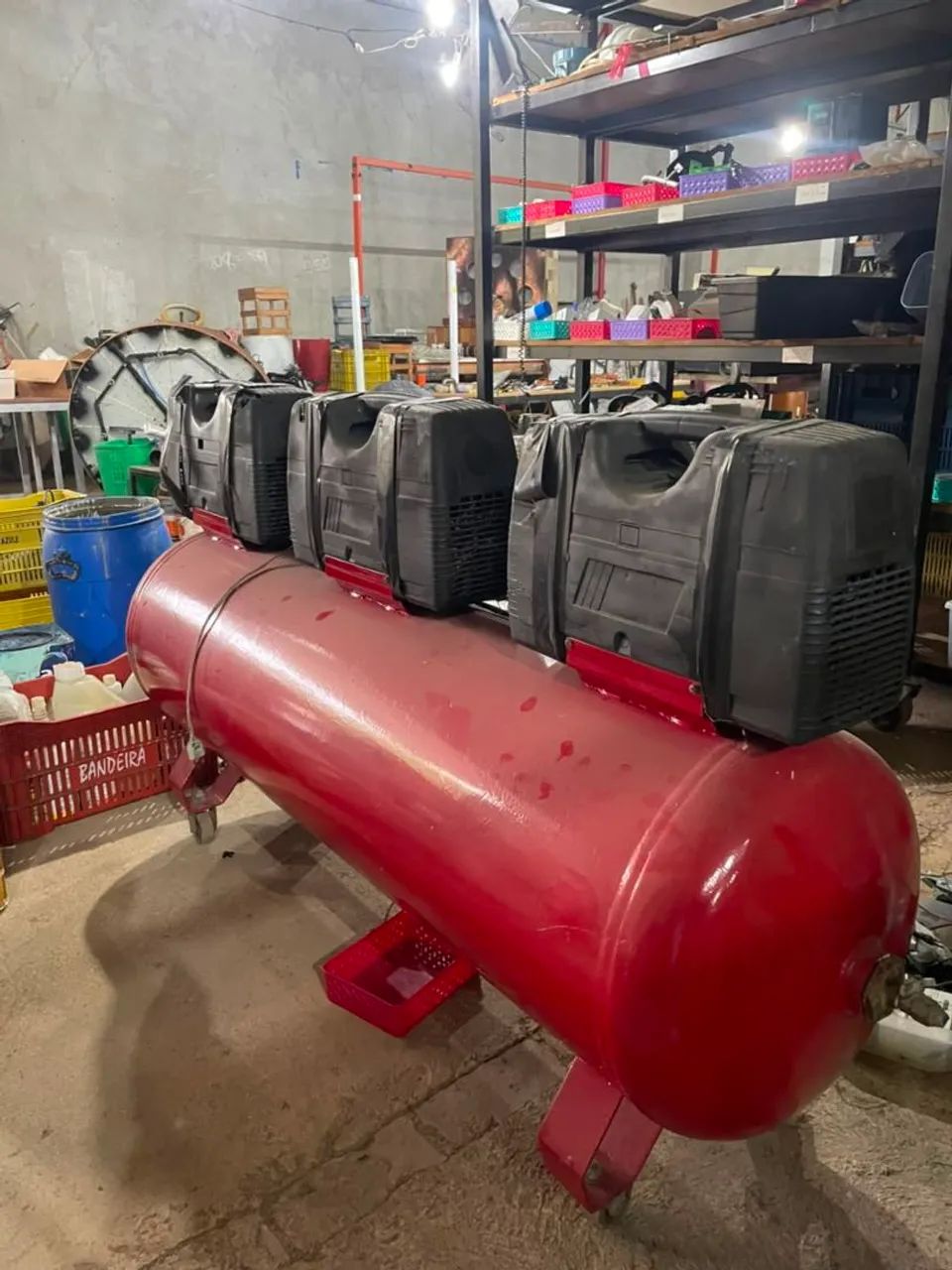 COMPRESSOR DE AR 350LT - Foto 2