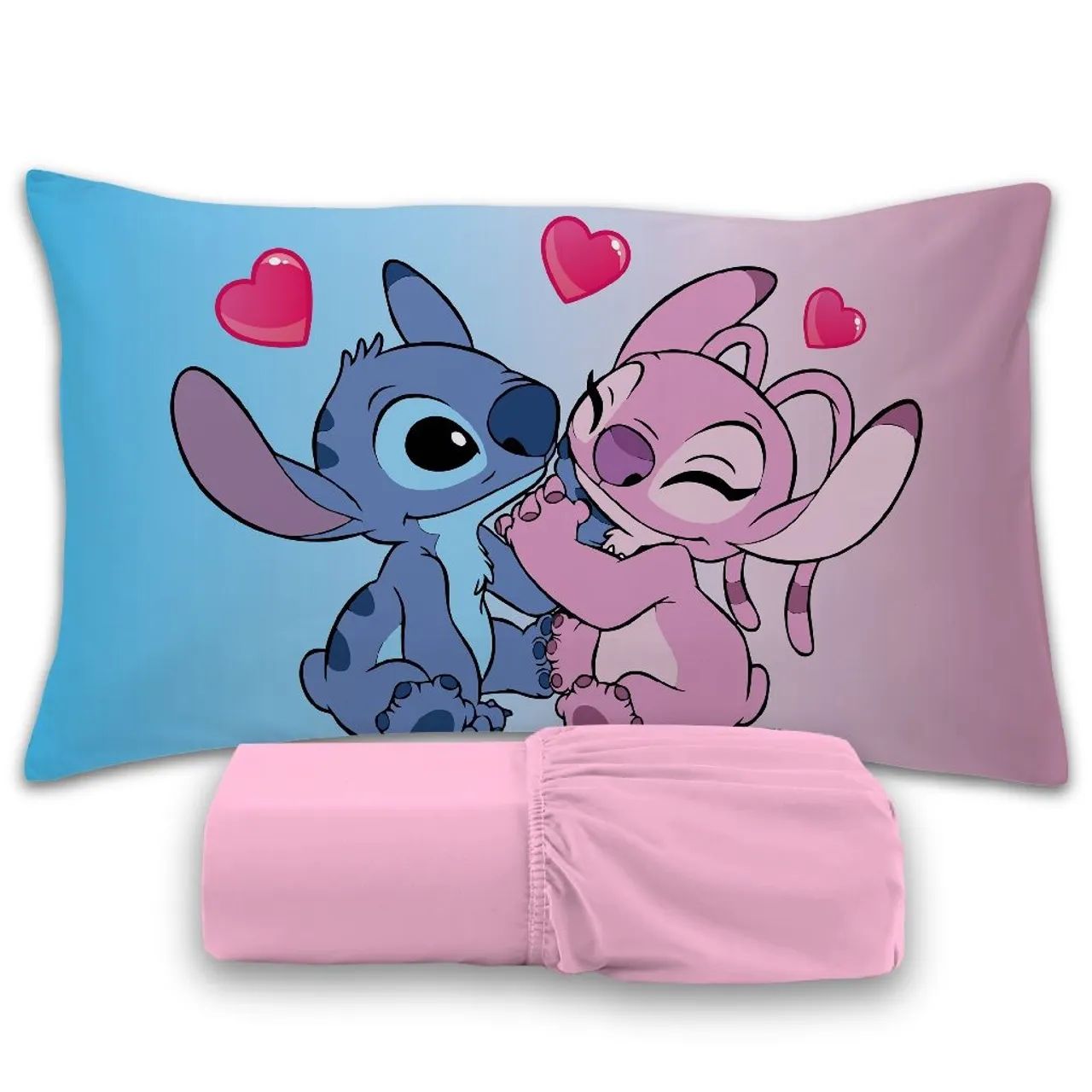 Jogo de Lençol Elástico Solteiro com Fronha Temática 