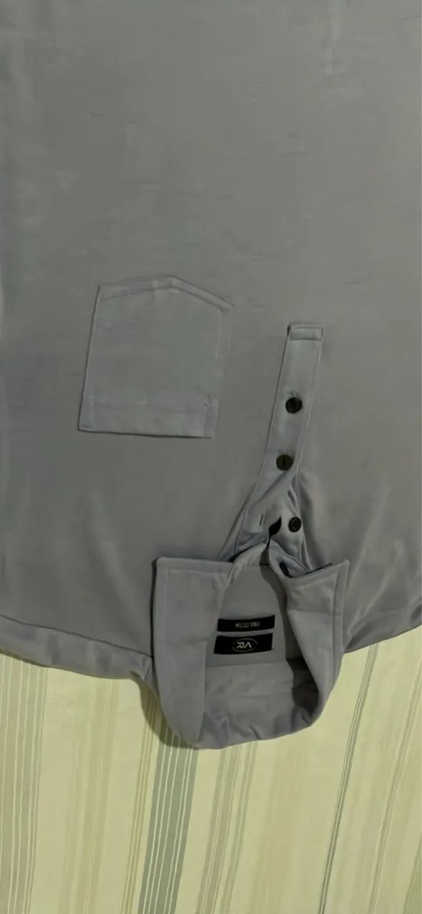Camisa Polo Masculina VR São Paulo Algodão Pima com Bolso - Foto 2
