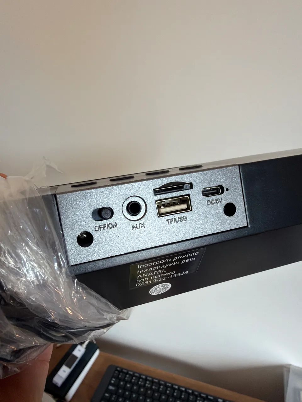 Caixa de som Bluetooth XTRAD com entrada USB - Foto 2