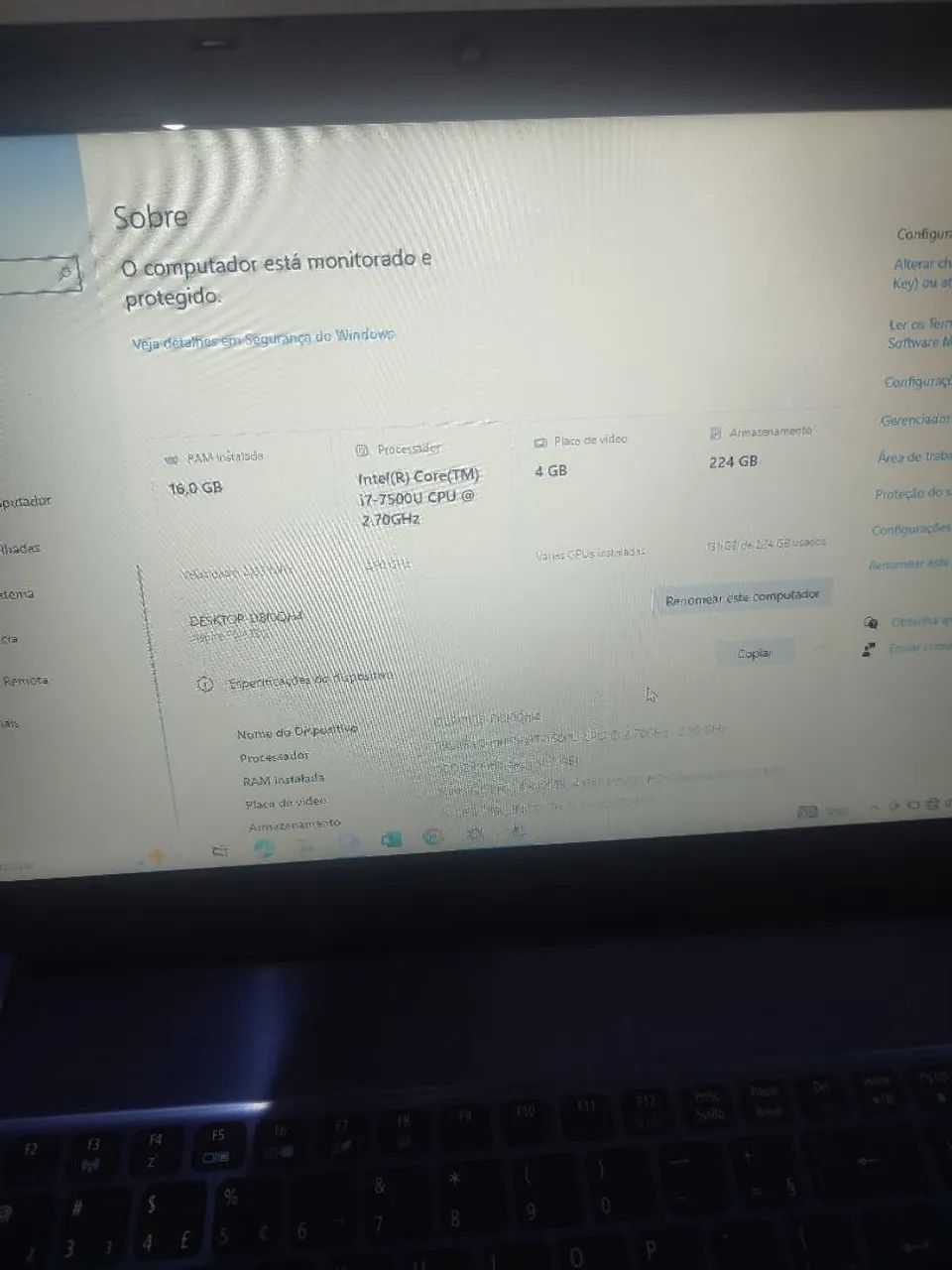 Notebook acer aspire f5 573g 719c  - Foto 5