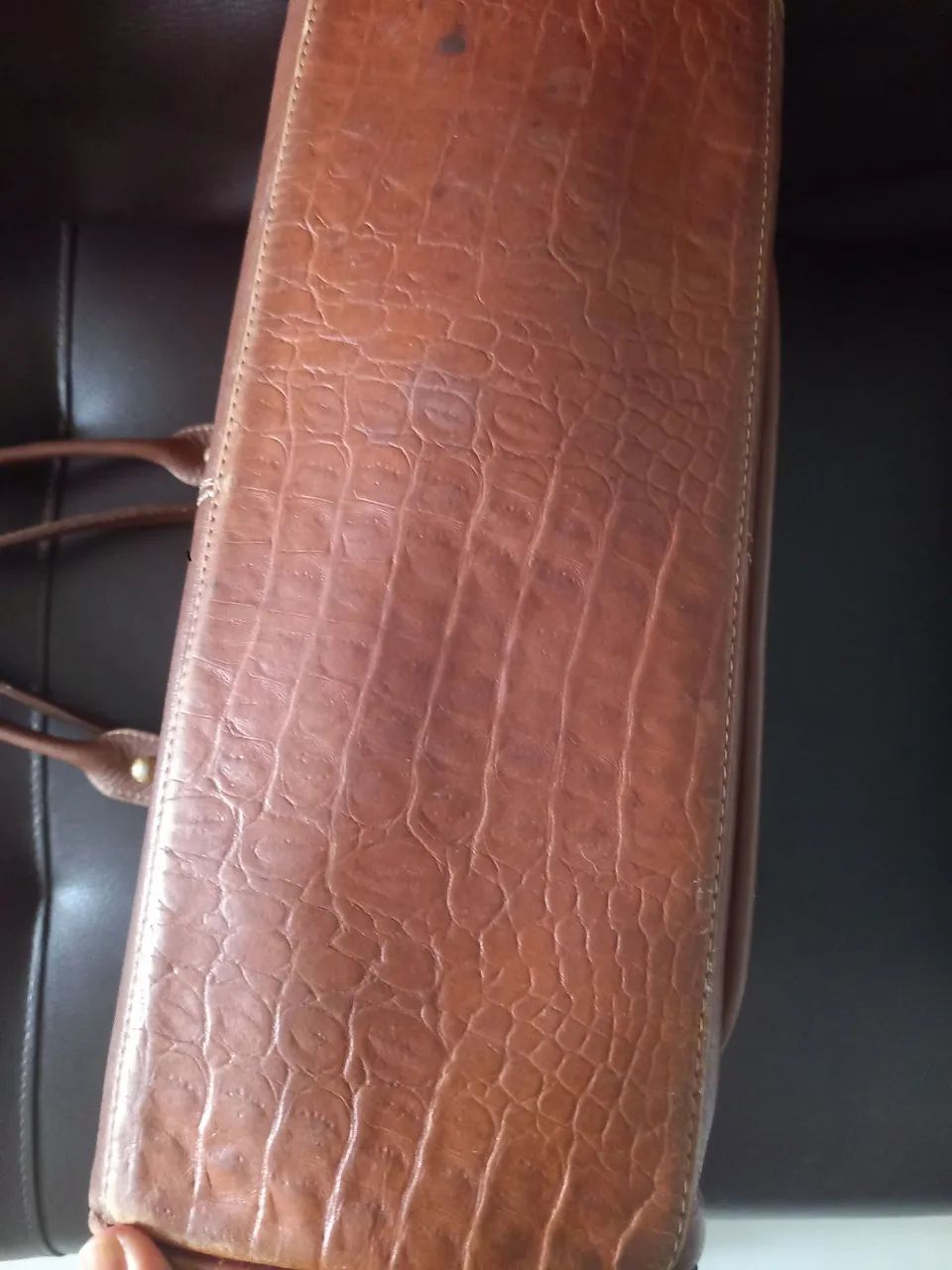 Bolsa Couro Fino - Foto 3