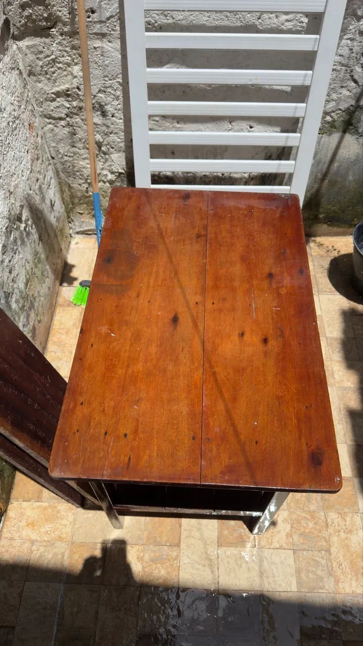 Vendo mesa de madeira  - Foto 3