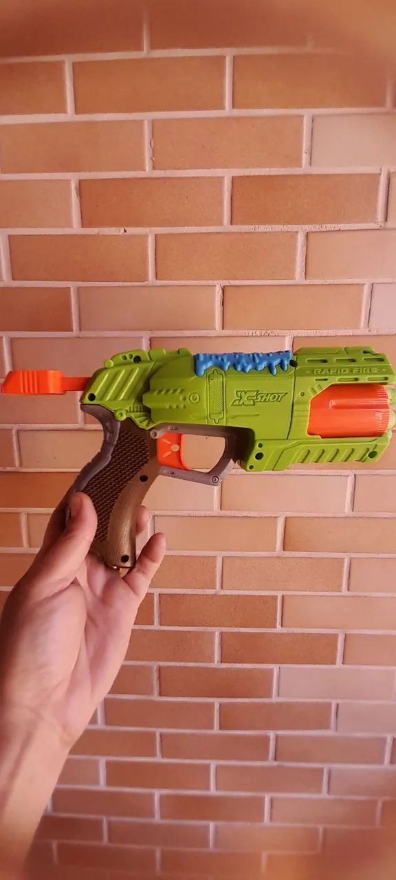 Nerf xshot rapid fire com 5 munições  - Foto 2