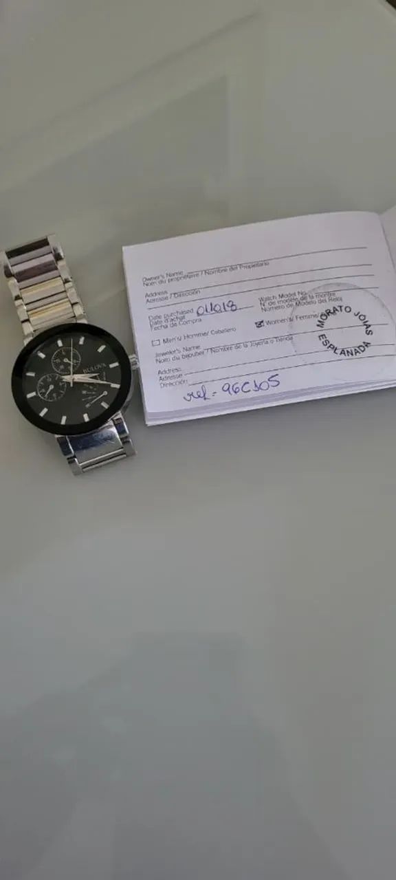 Relógio Bulova lindo