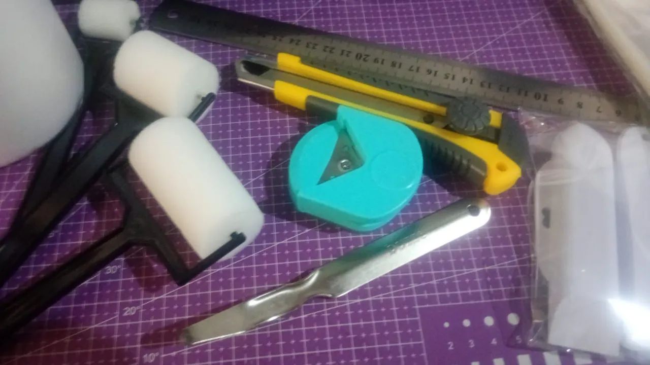Laminadora plastificadora e refiladora kit - Foto 4