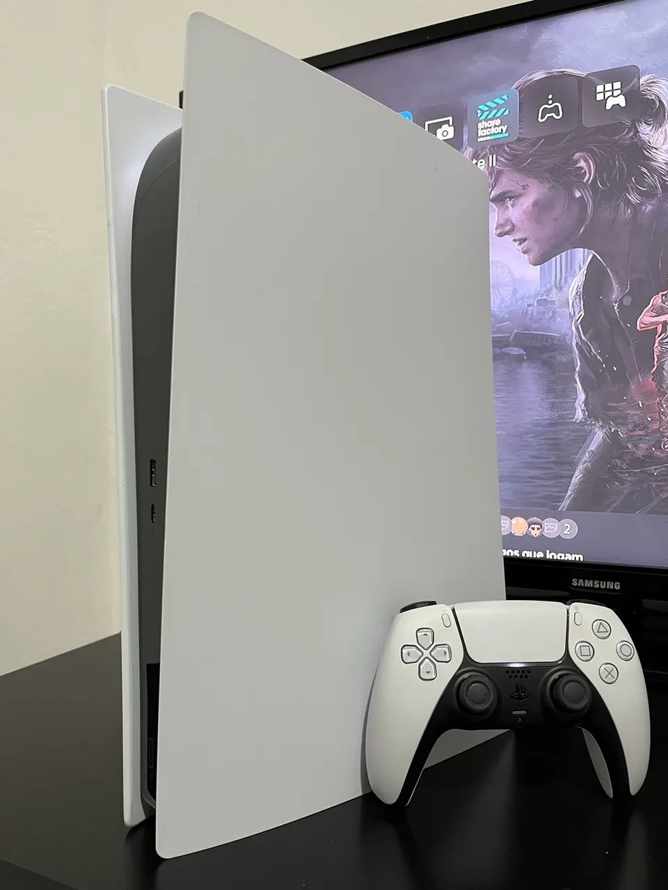 Ps5 Modelo Digital Completo - Seminovo  - Foto 4