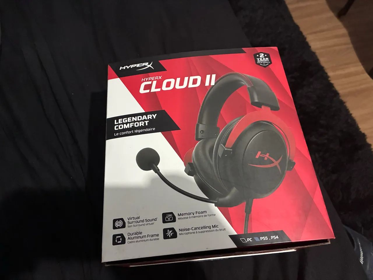 Headset HyperX Cloud 2, 7.1 Sourrond USB