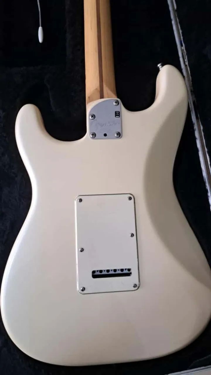 Fender American Deluxe Olympic White 2007 - case original - Foto 6