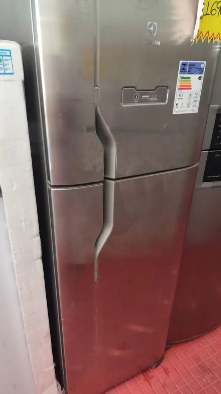 geladeira inox usada