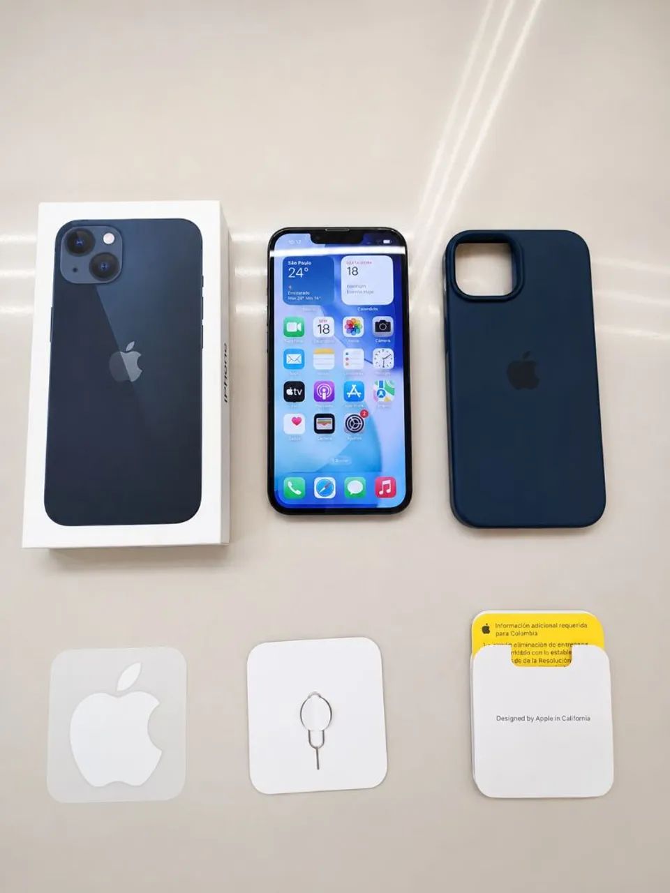 Apple iPhone 13 128G Azul Midnight - Foto 3