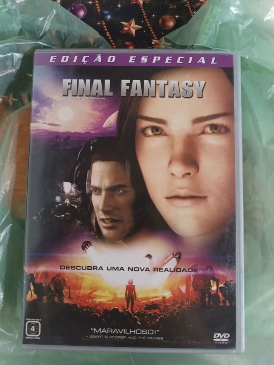 dvd duplo final fantasy the spirits within edição especial