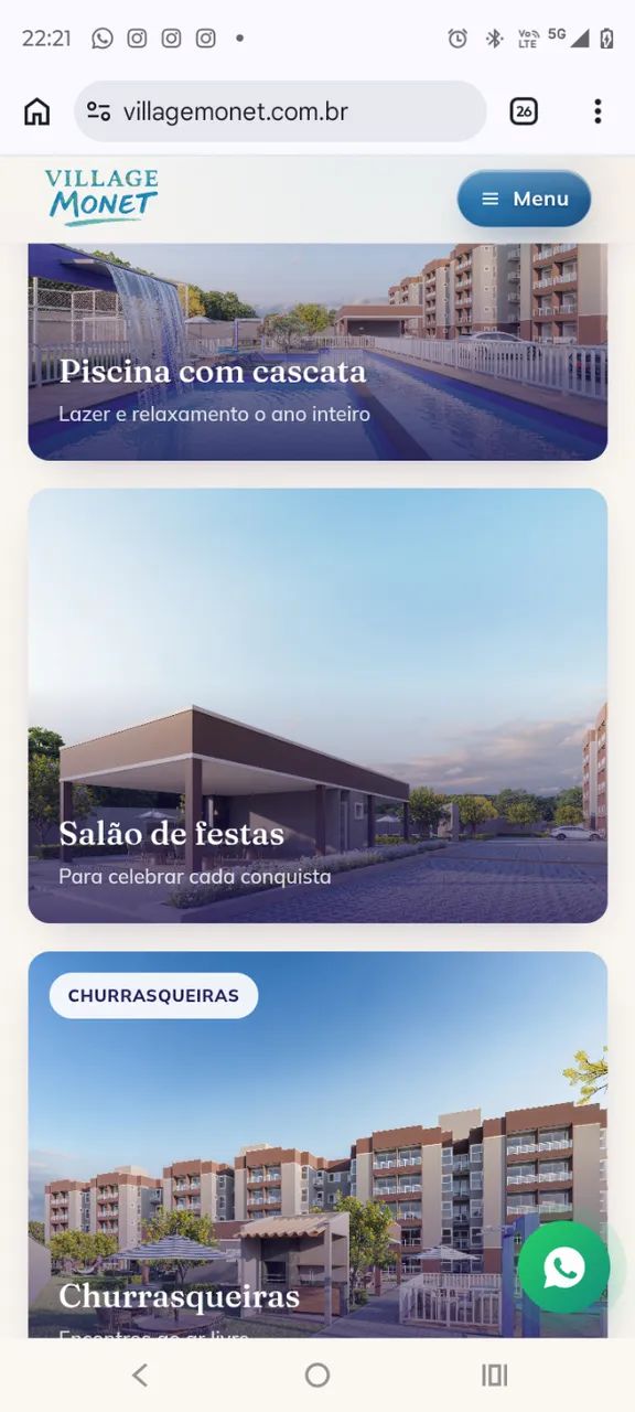 Apartamentos de 2 suítes com varanda, elevador e vaga privativa. Lazer completo - Foto 5