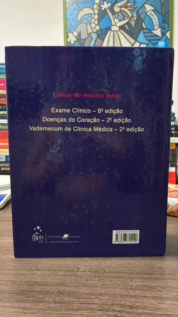 Livro SEMIOLOGIA MÉDICA Celmo Celeno Porto Co-Editor Arnaldo Lemos Porto - Foto 2