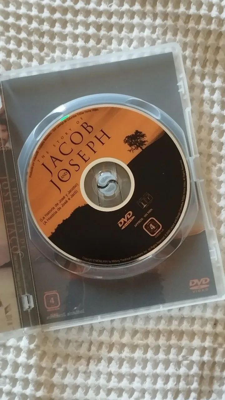DVD original " A história de José e Jacó" - Foto 3