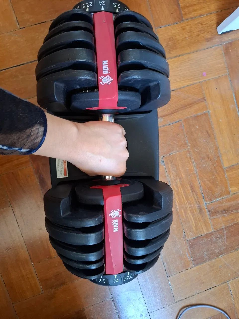 Halter ajustável 24kg - Foto 3