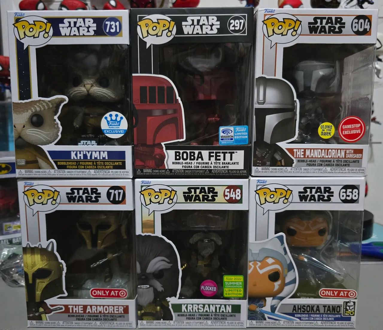 Funko Pop! Star Wars Lote