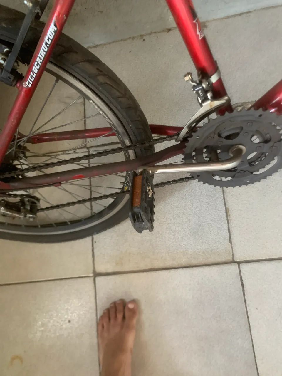 Bicicleta caiuru vermelha - Foto 5