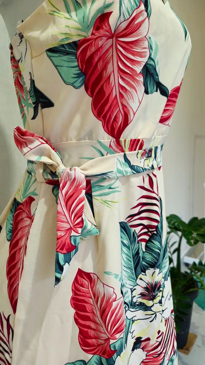 Vestido longo floral  - Foto 4