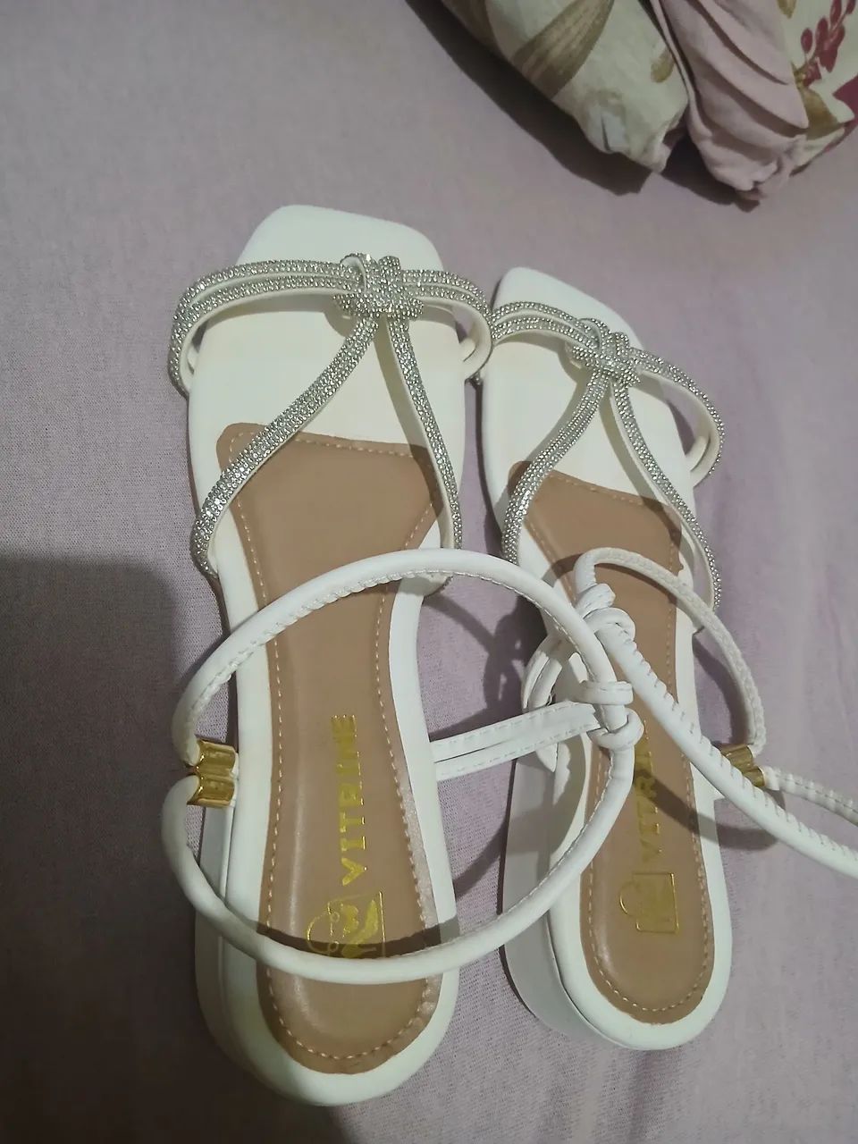 Saltinho branco 3 cm - Foto 2