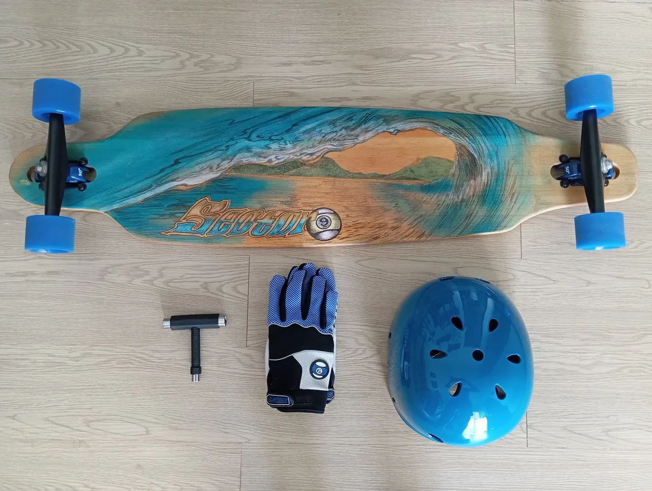 Skate Longboard sector 9 bambú 