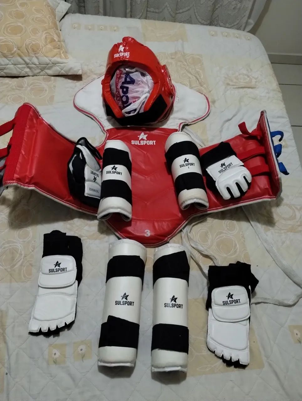 Kit proteção Taekwondo 3 - Foto 3