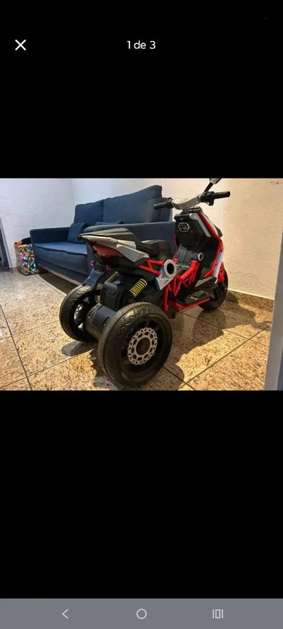 Moto elétrica infantil  - Foto 3