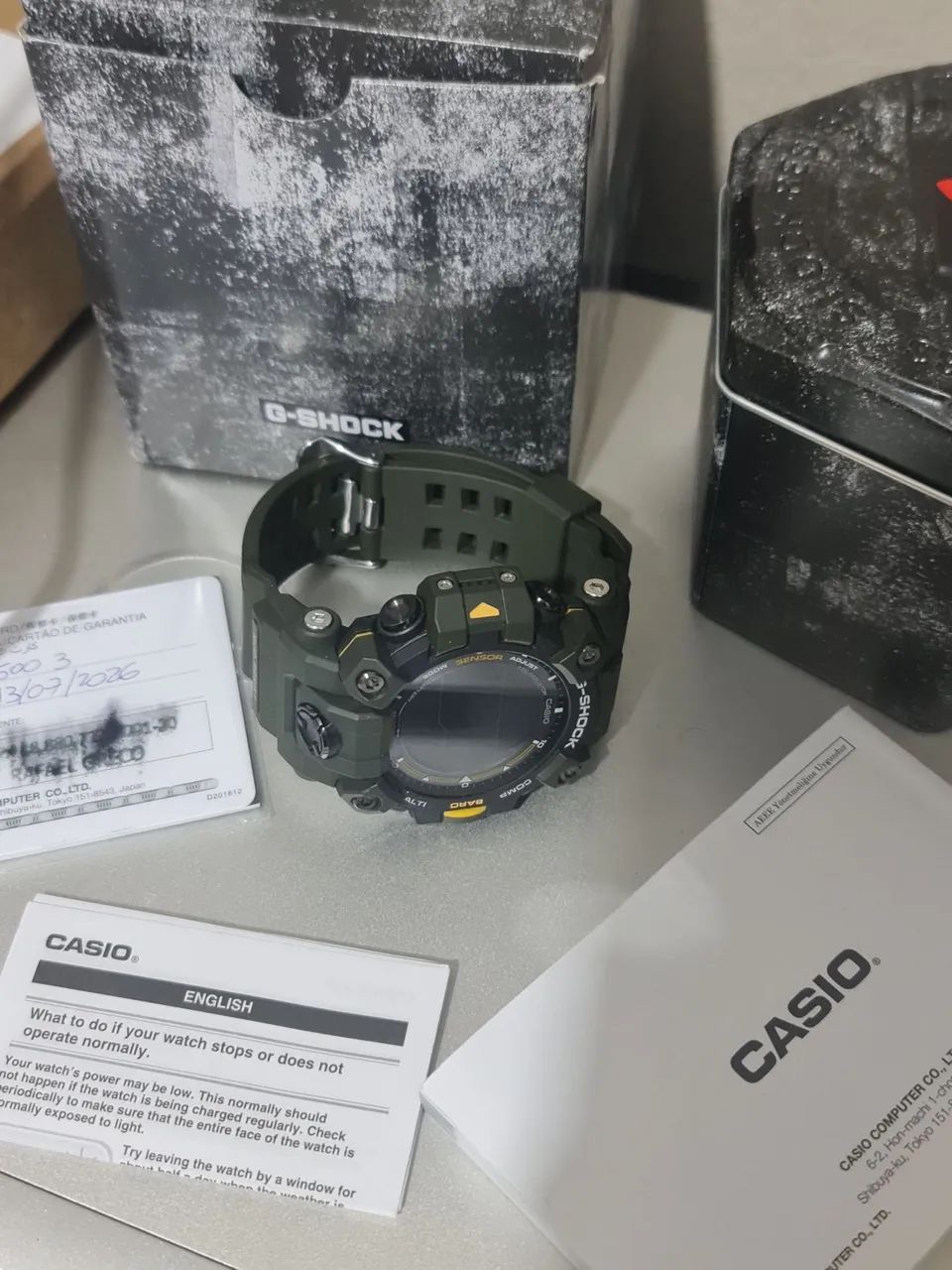 Casio G-shock Mudman 9500-3DR zero  - Foto 4