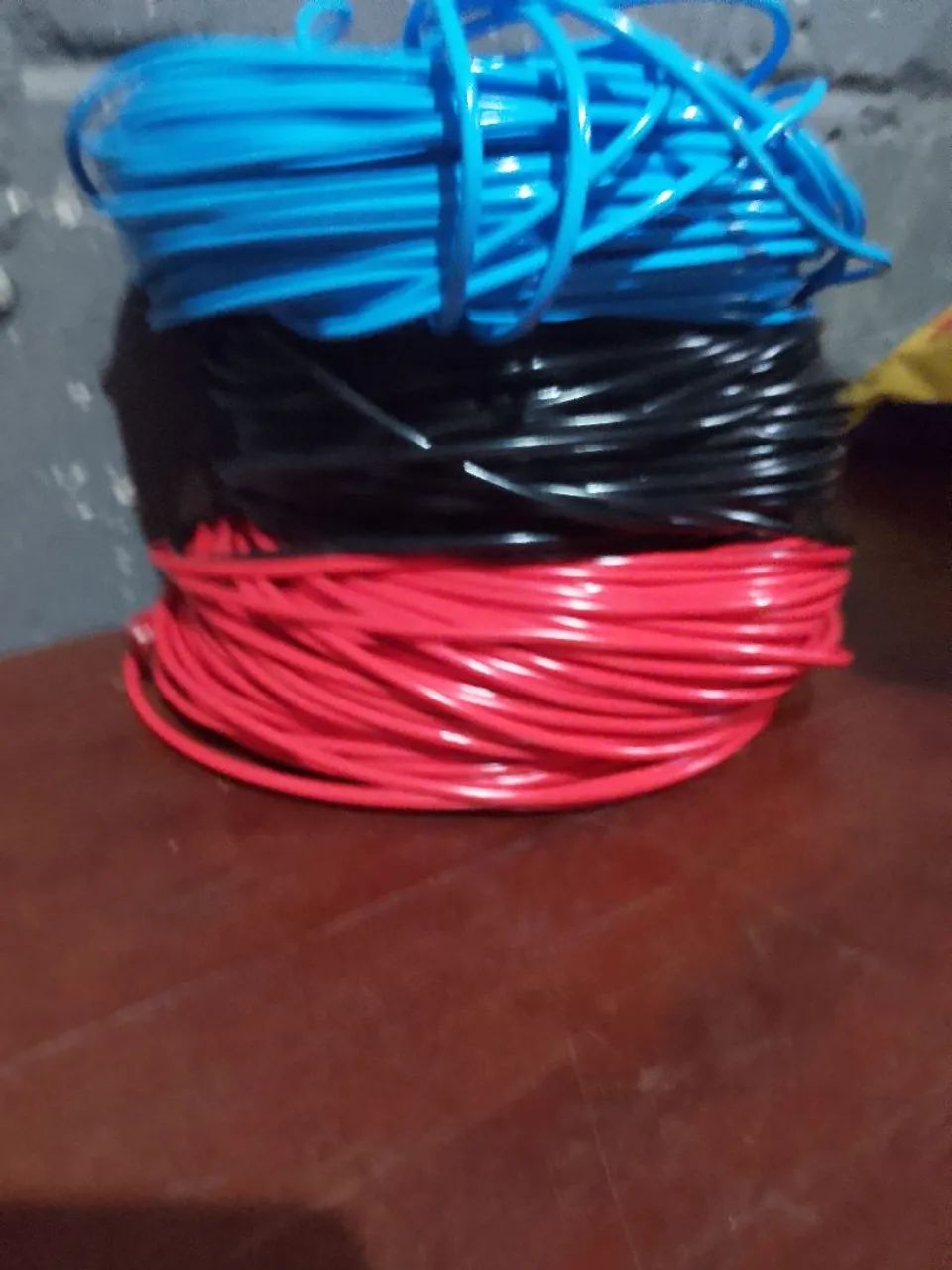 Fio elétrico para estalacao