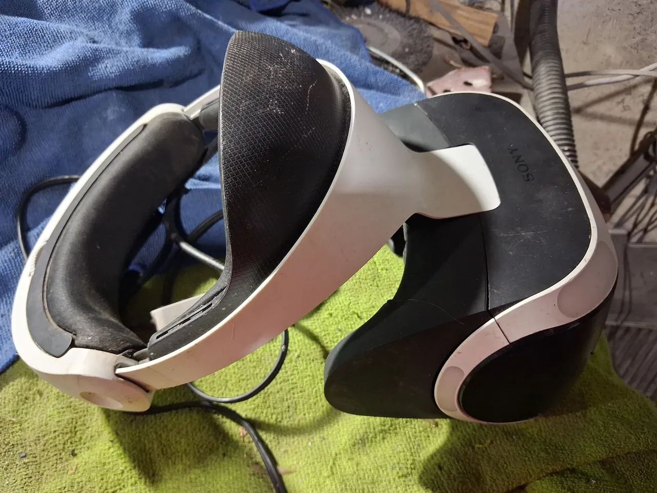 Headset virtual Sony ps4 sucata - Foto 3