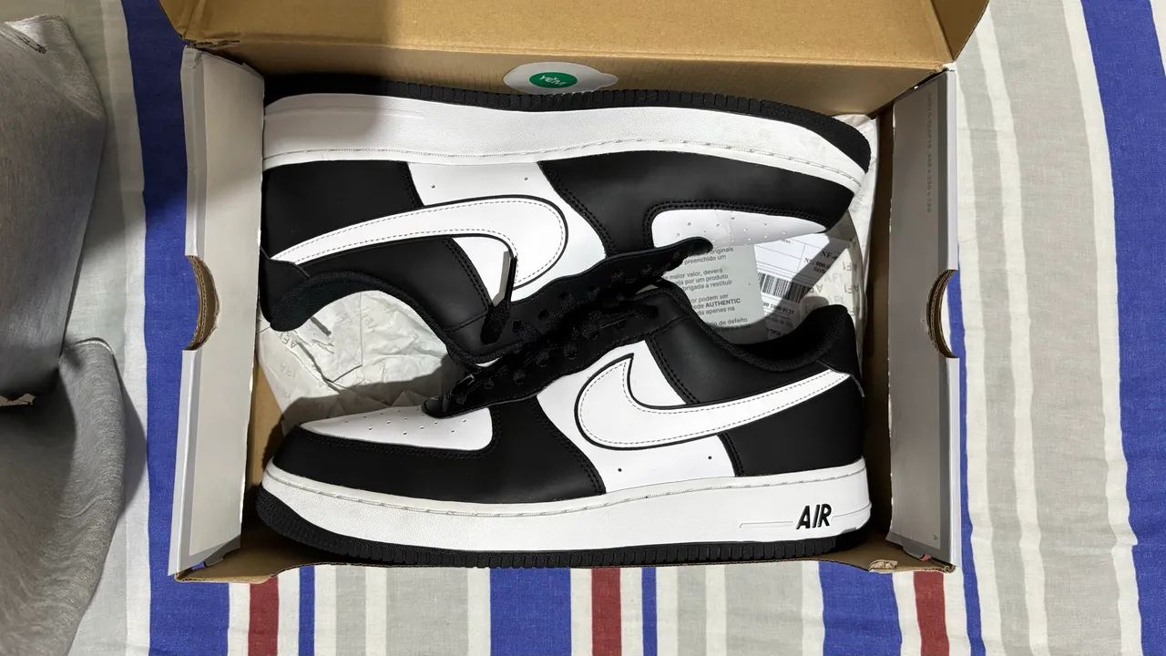 Tênis Nike AIR FORCE 1 PANDA  n° 44