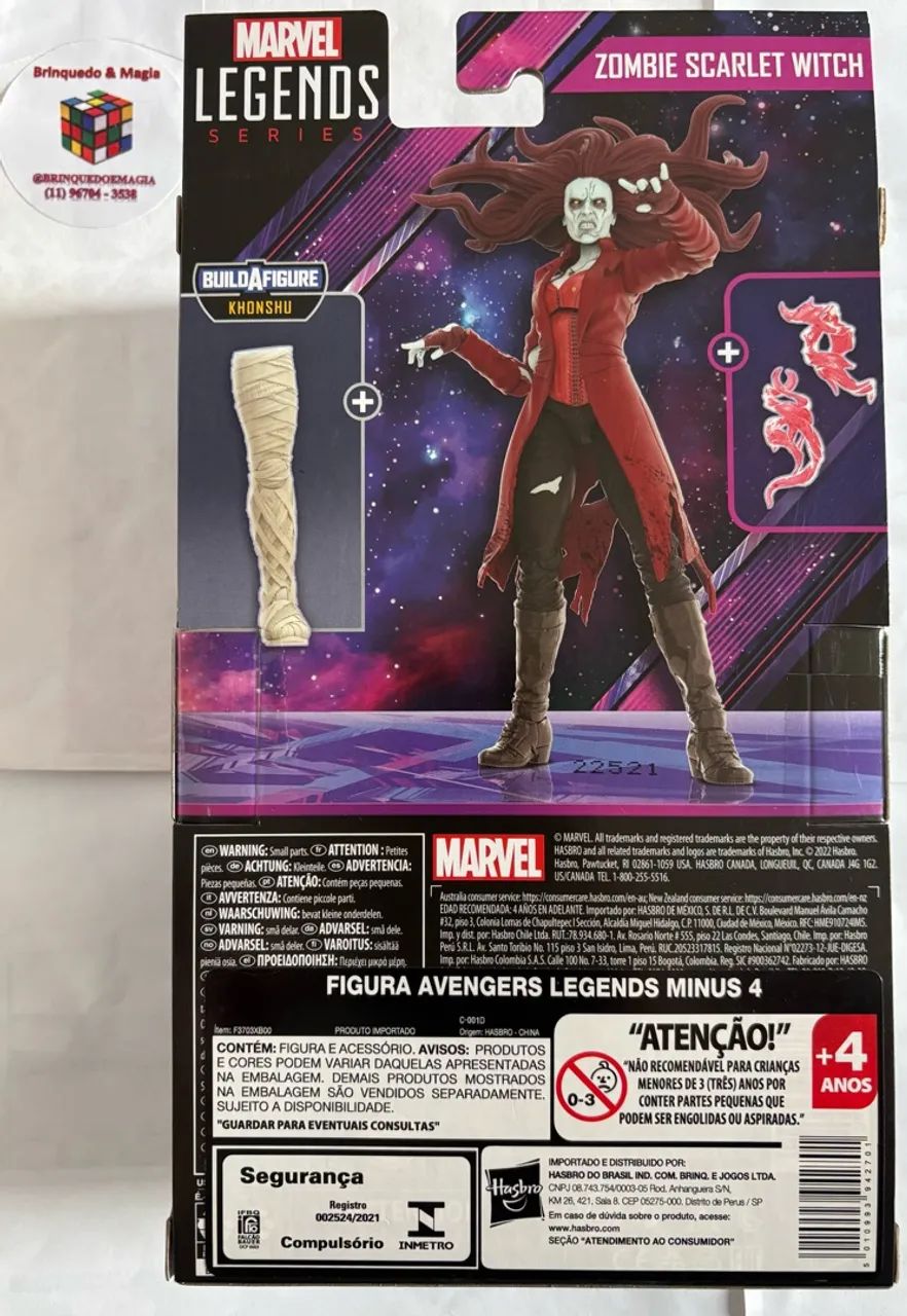 Action Figure Zombie Scarlet Witch  - Foto 2