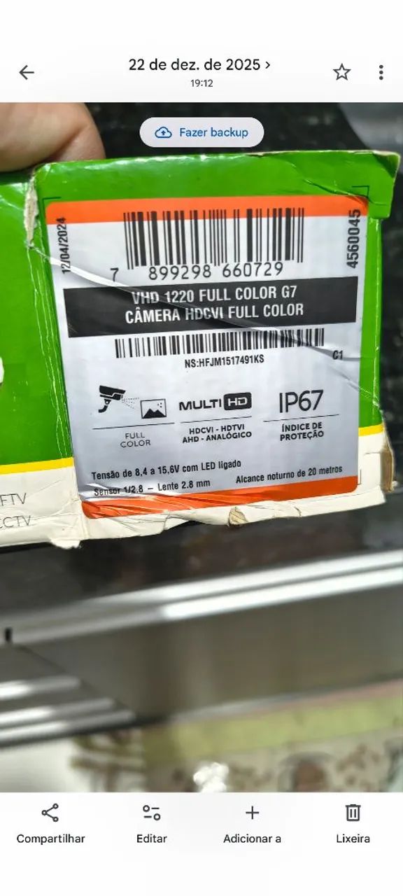 Duas Câmeras Intelbras - Foto 3