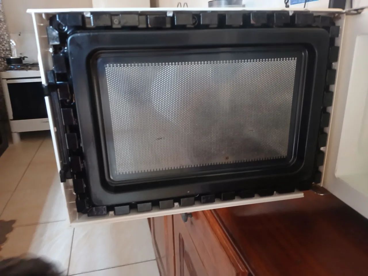 Micro-ondas Panasonic com DEFEITO.  - Foto 3
