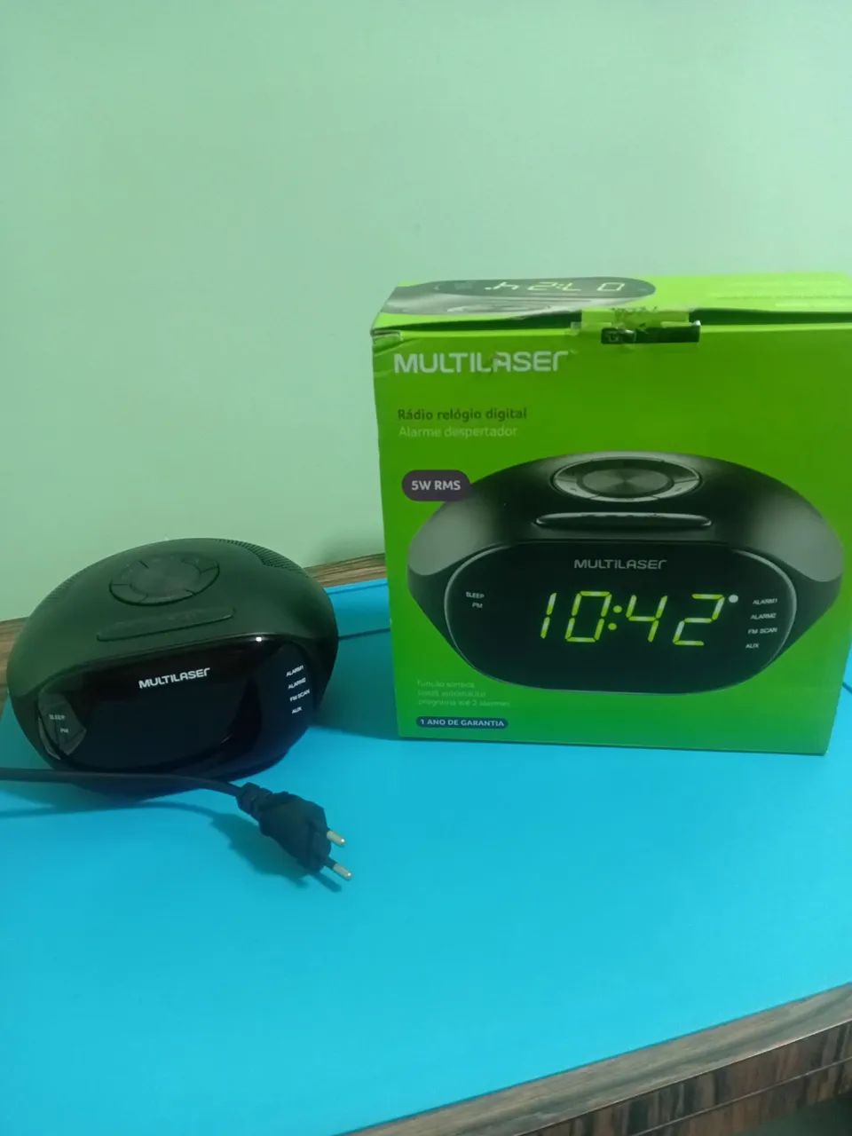 Rádio relógio Multilaser - Foto 4