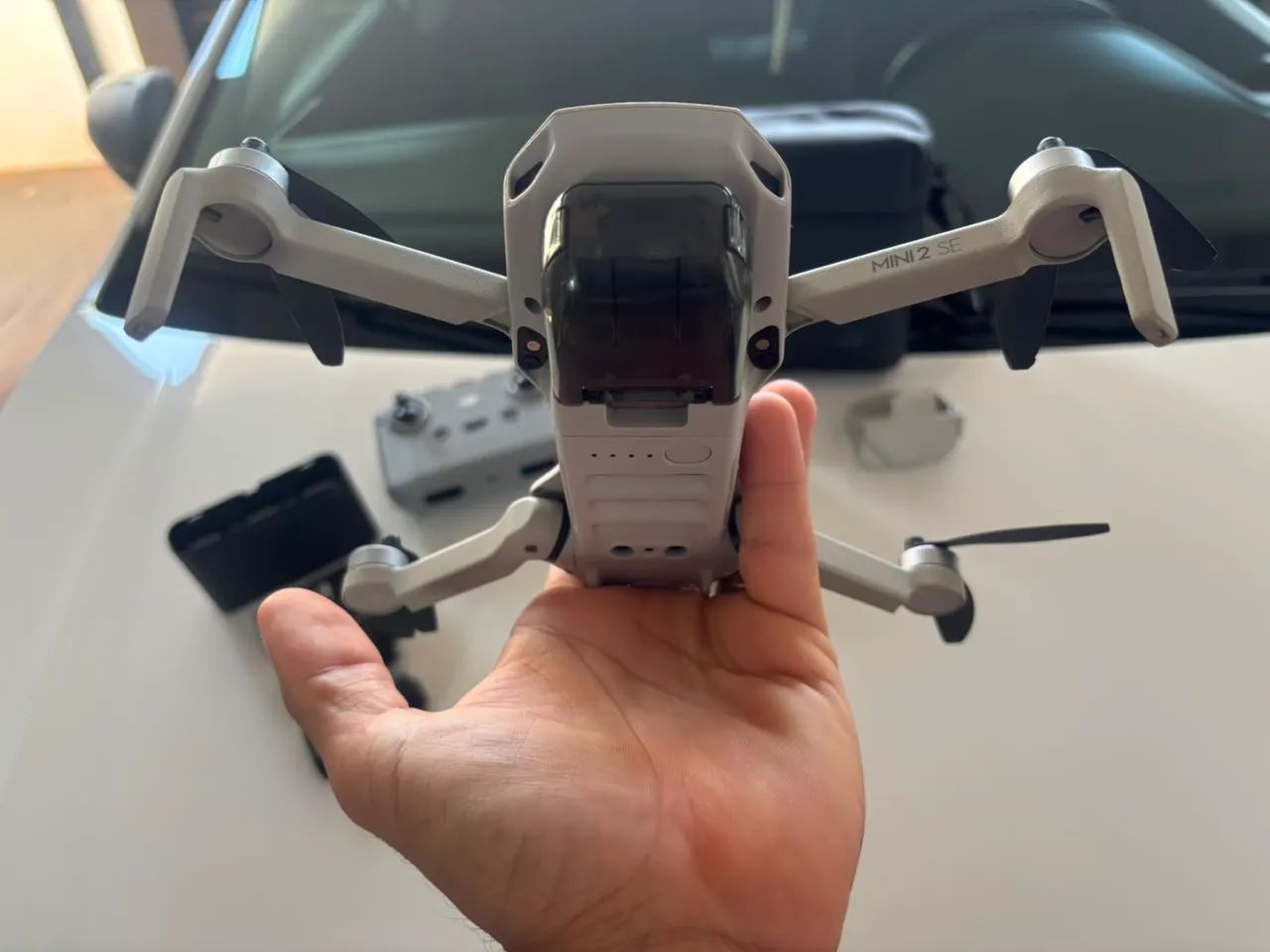Drone DJI MINI 2 SE com 5 baterias - Foto 3