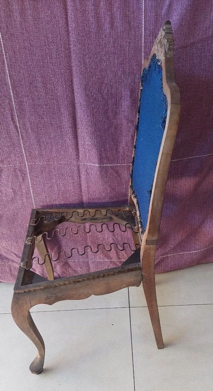 Cadeira antiga para restaurar  - Foto 3