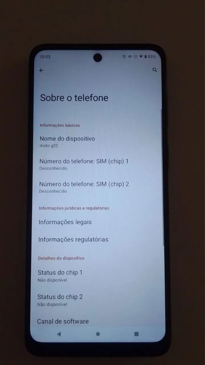 Moto g22 perfeito estado - Foto 3