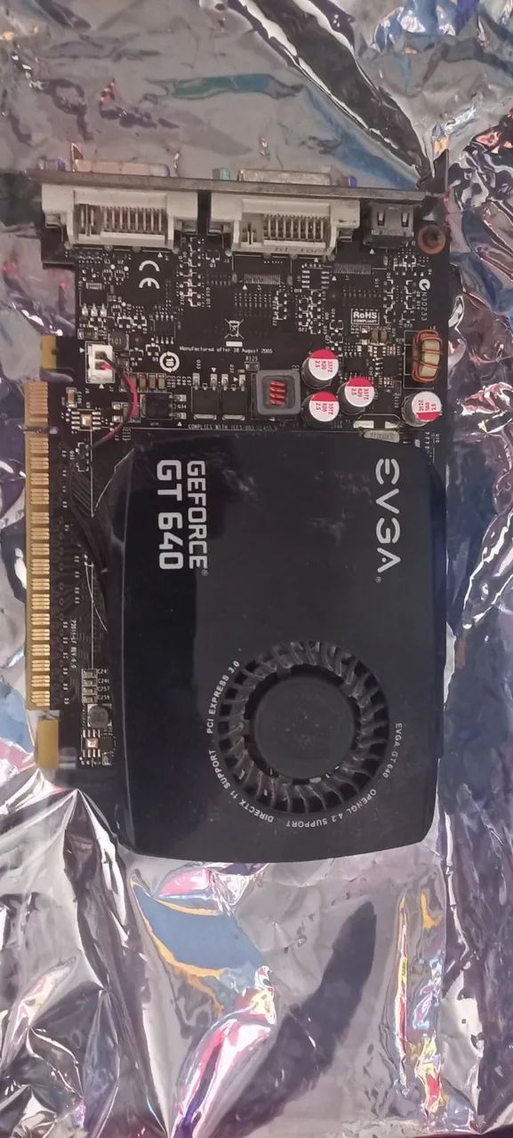GT 640 funcionando 