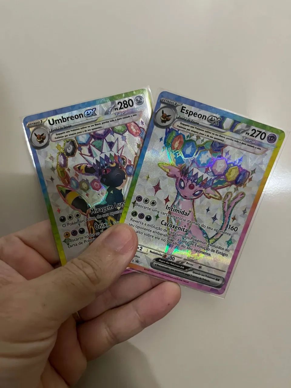 Umbreon Espeon carta Pokémon em Planaltina DF