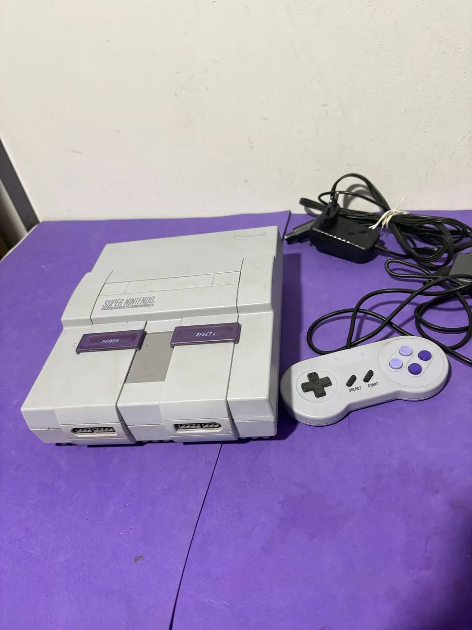 Console super nintendo snes super nes - Foto 2