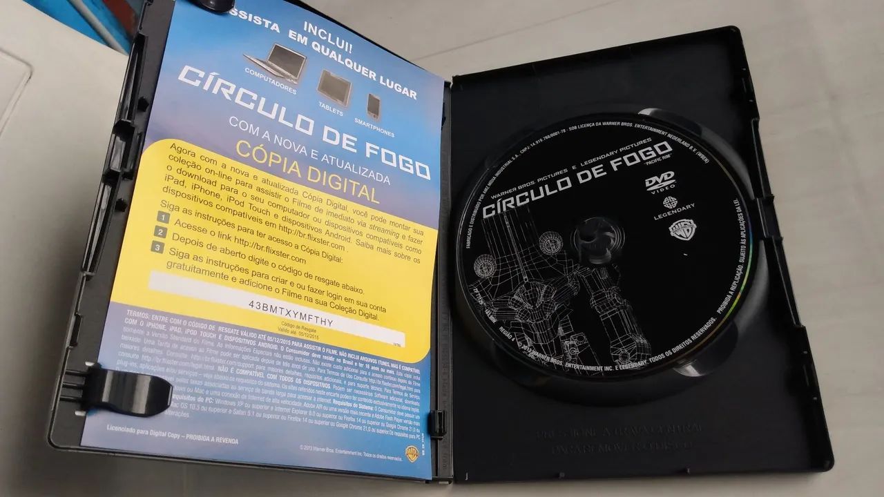 DVD original círculo de fogo ótimo estado.  - Foto 3